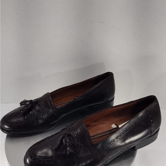 Cable&co Elegant Black Tassel Loafers size 11.5 pre owned good condition main image 12